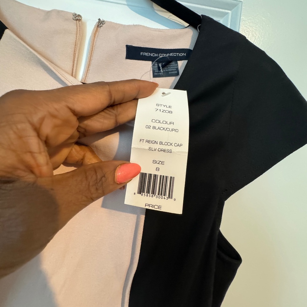 French Connection Cap sleeve midi dress